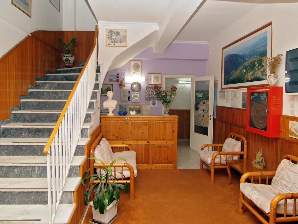 Hotel Athina Delphi Buitenkant foto