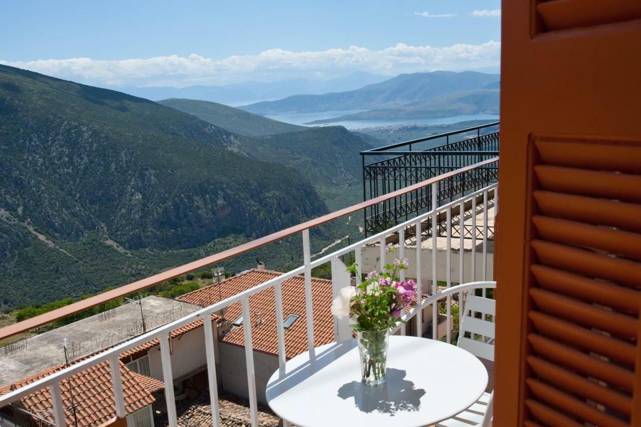 Hotel Athina Delphi Buitenkant foto